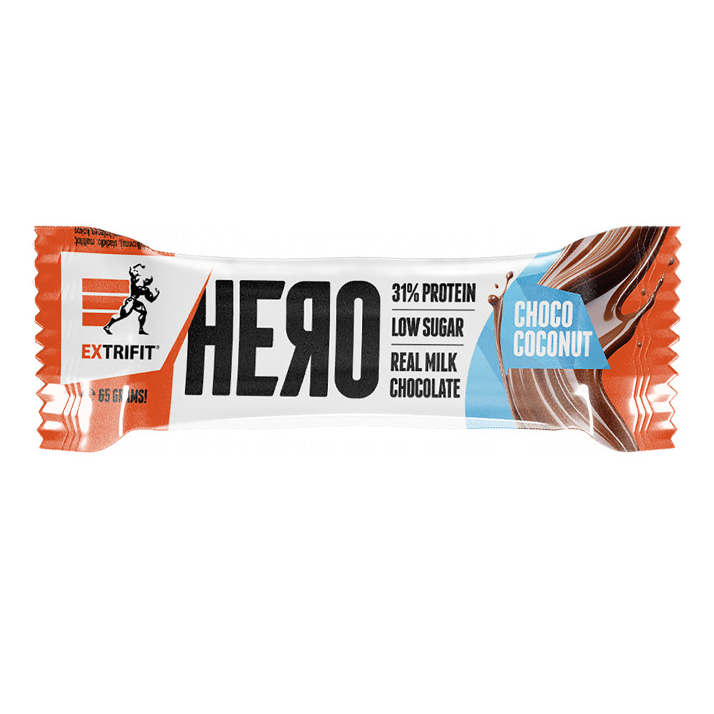 Extrifit Hero Protein Bar 31% 65 g - baltyminis batonėlis - FEN sport nutrition