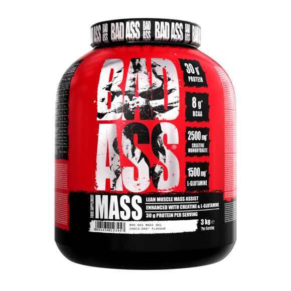 BAD ASS® mass 3 kg (kokteil massi kasvatamiseks)