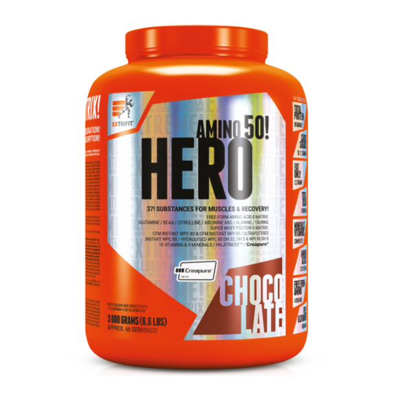 Extrifit HERO 3000 g. (cocktail for muscle mass)
