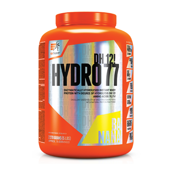 Extrifit Hydro 77 DH 12 2270 g. (Piima vadakuvalk hüdrolüsaaat)