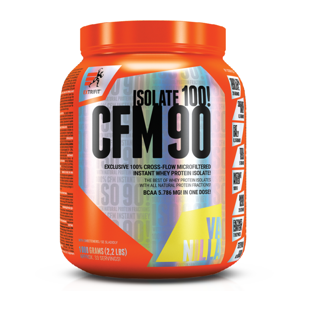 Extrifit ISO 90 CFM INSTANT WHEY 1000 g. (Pieno išrūgų izoliatas) - FEN sport nutrition