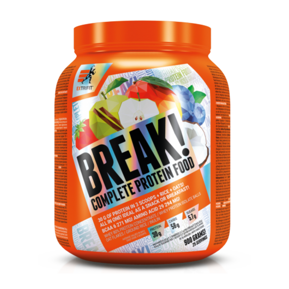Extrifit Protein Break 900 g. (Valgu köha)