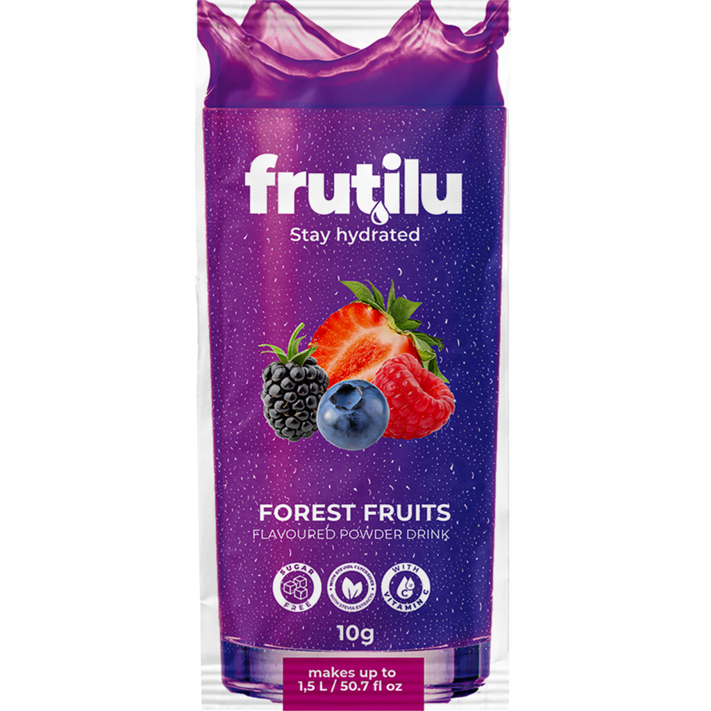 Frutilu becukris gėrimas miško uogų skonio - FEN sport nutrition