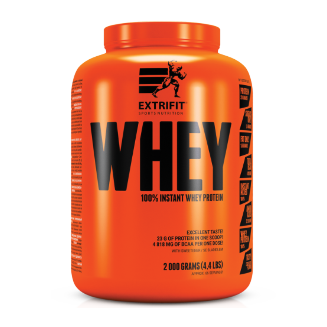 Extrifit 100% INSTANT WHEY 80 2000 g Baltyminis kokteilis