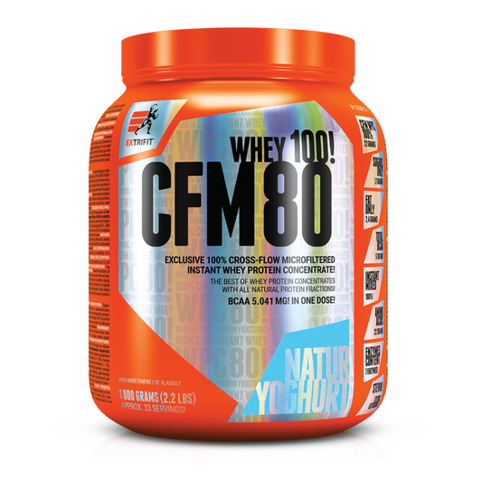 Extrifit CFM 80 1000 g. pieno išrūgų kokteilis