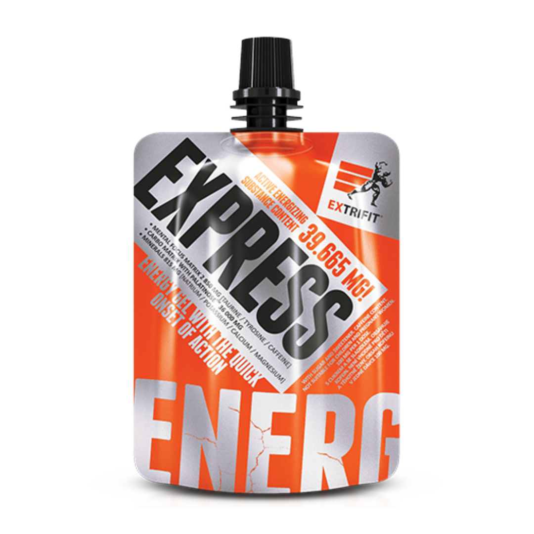Extrifit EXPRESS ENERGY GEL, 80 g Energetinis produktas