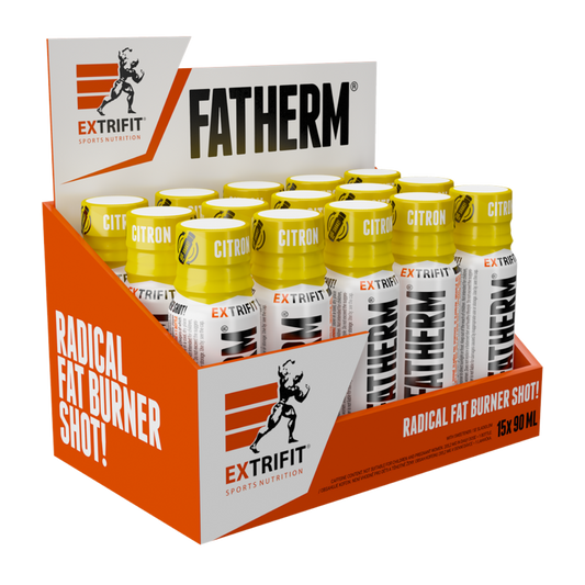 Extrifit SHOT FATHERM 15 vnt x 90 ml Riebalų degintojas
