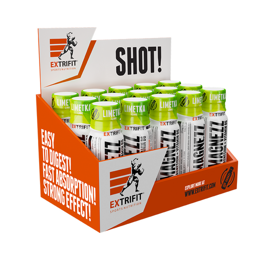 Extrifit SHOT MAGNEZZ® - 15 x 90 ml - skystas magnis