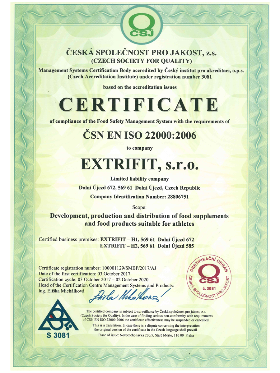 Extrifit CAFFÉ LATTE WHEY PROTEIN 80 - FEN - Sport Nutrition